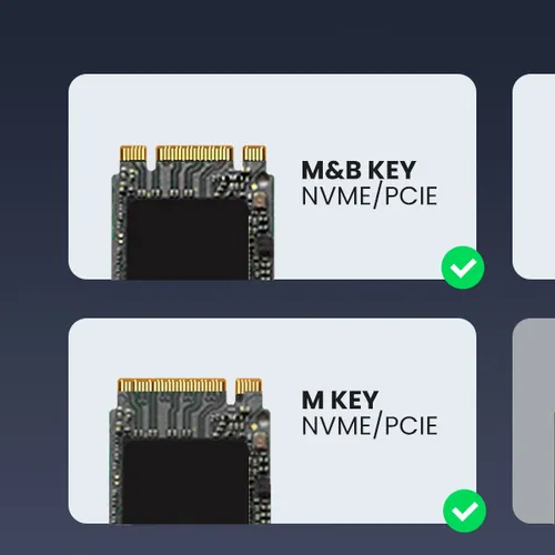 Thiết bị đựng ổ cứng cỡ M.2 chuẩn M2 SATA/NVMe Ugreen 15813 CM767