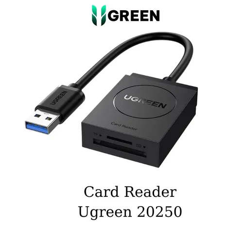 Đầu đọc thẻ nhớ Micro SD/ SD chuẩn USB 3.0 Ugreen 20250
