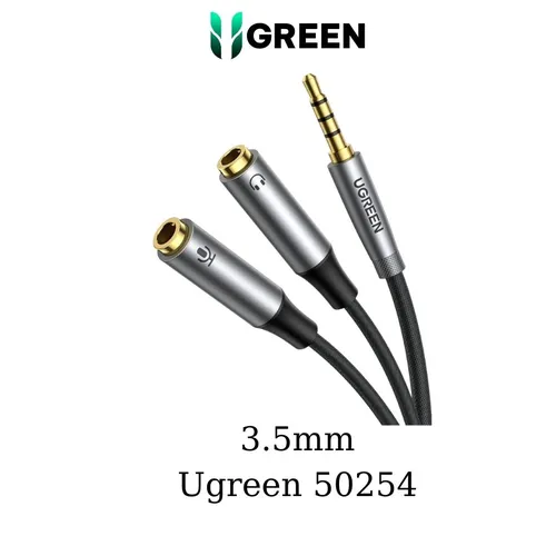 Cáp âm thanh chia mic và audio Ugreen 50254
