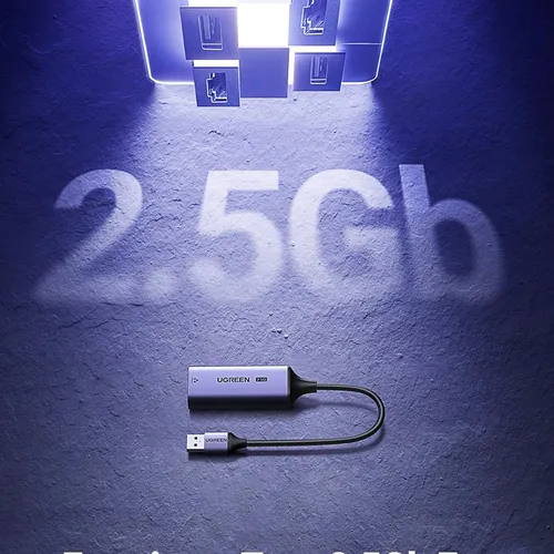 Bộ chuyển đổi USB 3.0 sang cổng mạng 2.5Gbps Network Adapter Ugreen 25051 CM648