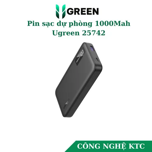 Pin sạc dự phòng 10000mAh Ugreen 25742