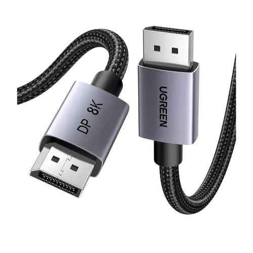 Cáp Displayport 1.4 dài 1m hỗ trợ 8K@60Hz Ugreen 25903 DP120 (1)