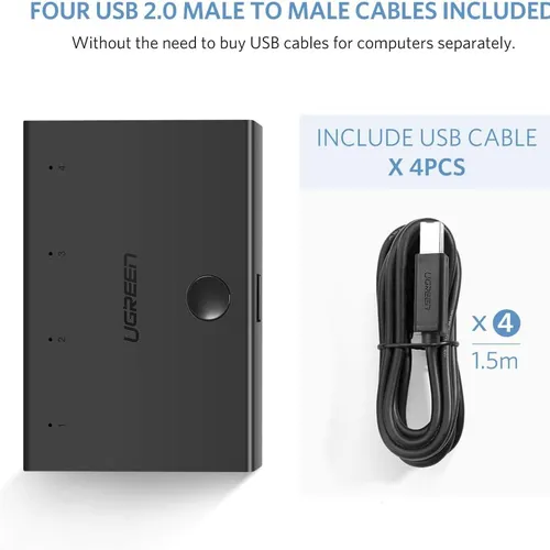 Bộ Chia USB 2.0 Cho 4 Máy Tính  Ugreen 30346
