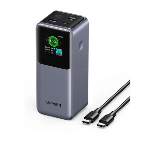 Pin sạc dự phòng dùng cho điện thoại 20000mAh Li-ion Ugreen 35524B PB721