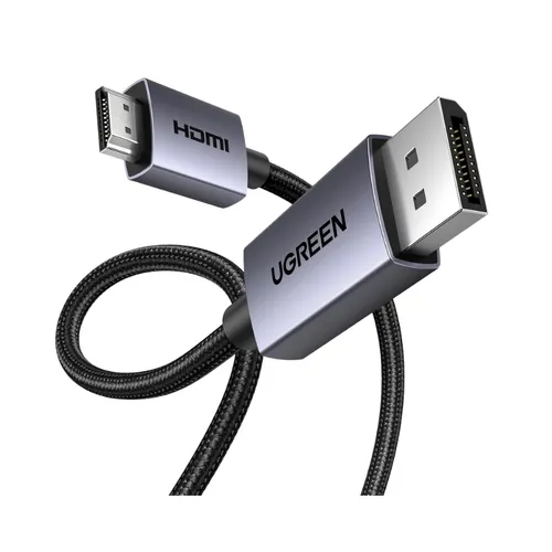 Cáp chuyển đổi  Displayport sang HDMI hỗ trợ 4K dài 1.5M Ugreen 35841 DP125
