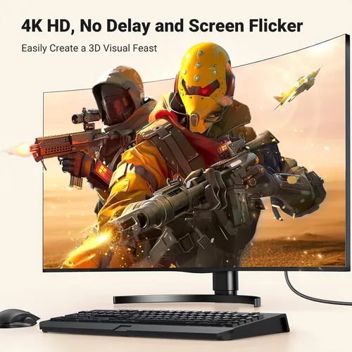 Cáp chuyển đổi  Displayport sang HDMI hỗ trợ 4K dài 1.5M Ugreen 35841 DP125