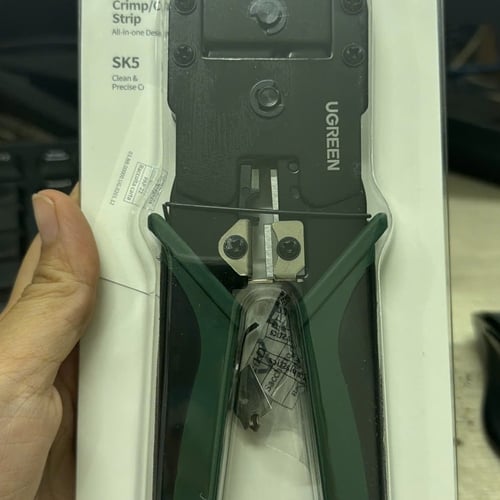 Kìm bấm dây mạng chuẩn RJ45/RJ11 màu xanh đen Ugreen 35971 NW304