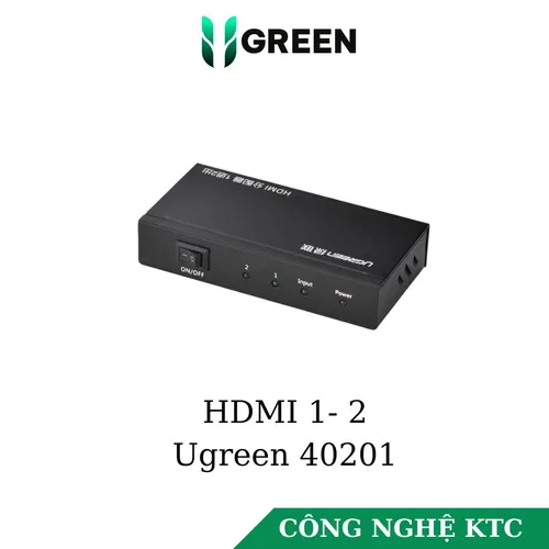 Bộ chia HDMI 1 ra 2 full HD Ugreen 40201