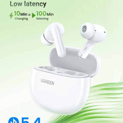 Tai nghe Bluetooth 5.4 Ugreen HiTune P3  màu trắng Ugreen 45110 WS207