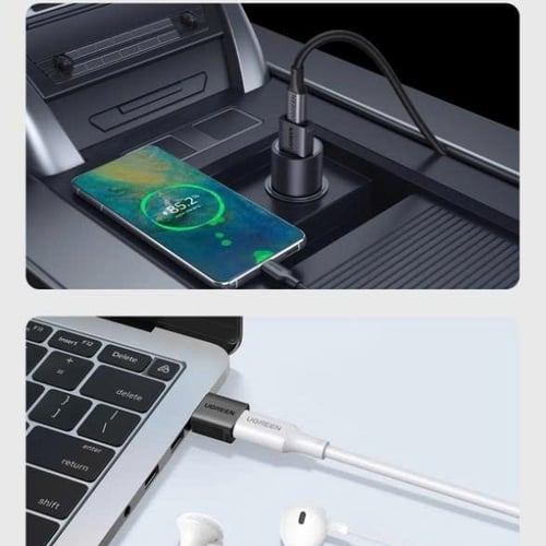 Đầu nối USB Type-C sang USB 3.0 màu đen Ugreen 45275 US701