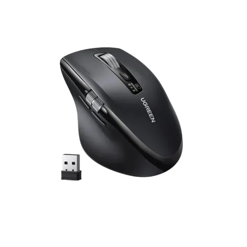 Chuột không dây 2.4Ghz+Bluetooth dùng cho máy tính + laptop + chất liệu nhựa ABS Ugreen 45792 M751