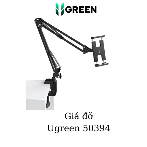 Universal Holder with Folding Long Arm (Black) Ugreen 50394