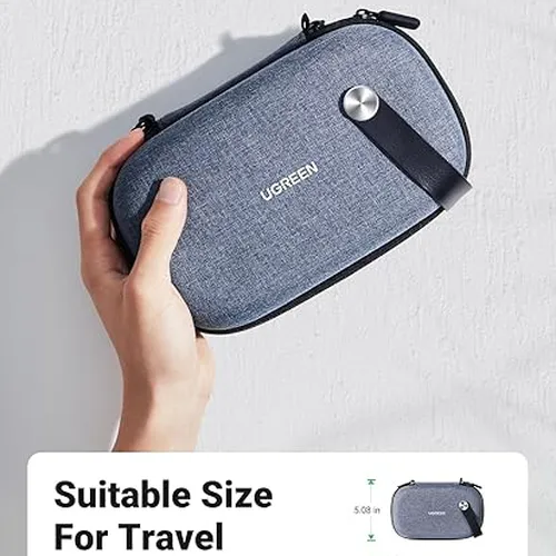 Hộp đựng điện thoại máy tính bảng chất liệu nhựa màu xám Ugreen  50903 LP152