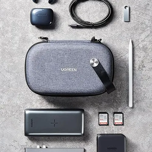 Hộp đựng điện thoại máy tính bảng chất liệu nhựa màu xám Ugreen  50903 LP152