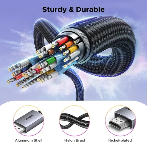 Cáp chuyển HDMI sang Displayport hỗ trợ 4K dài 2m Ugreen 55329 HD169