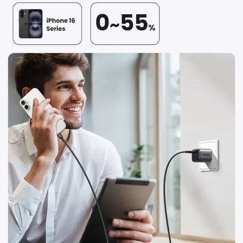 Sạc USB-C 1 cổng PD 30W công nghệ GaN Ugreen 55530 X513