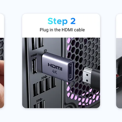 Cáp chuyển Displayport sang HDMI  hỗ trợ 4K Ugreen 55935 DP130