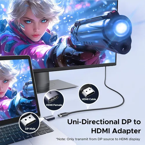 Cáp chuyển Displayport sang HDMI  hỗ trợ 4K Ugreen 55935 DP130