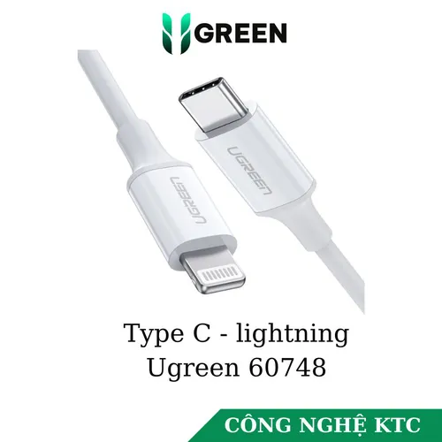 Cáp chuyển Type C sang Lightning dài 1.5m  Ugreen 60748