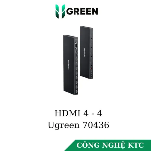 Bộ chia HDMI chuẩn 2.0 4 ra 4 Matrix Ugreen 70436