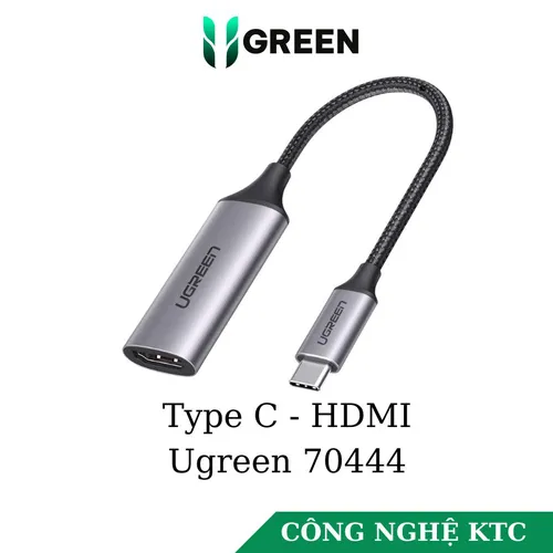 Cáp chuyển USB Type C sang HDMI 4k@60Hz Ugreen 70444
