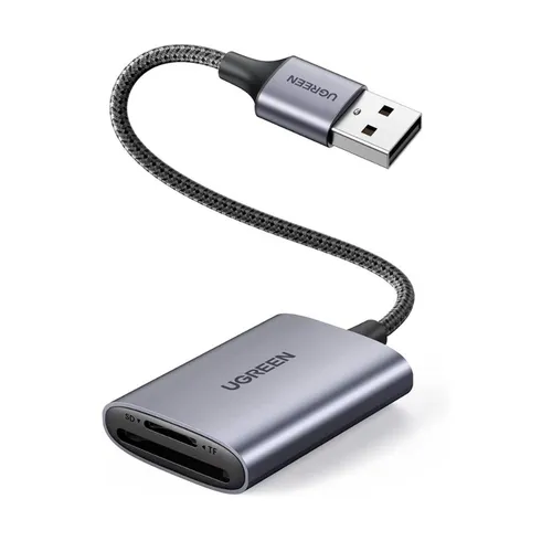 Đầu đọc thẻ SD/TF chuẩn USB 3.0 Ugreen 80887