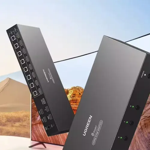 Bộ gộp HDMI 8 vào 1 ra có KVM 4K Ugreen 80963