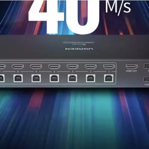 Bộ gộp HDMI 8 vào 1 ra có KVM 4K Ugreen 80963