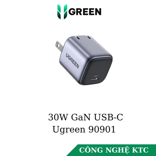 Củ sạc nhanh 30W GaN II Nexcode USB-C Ugreen 90901