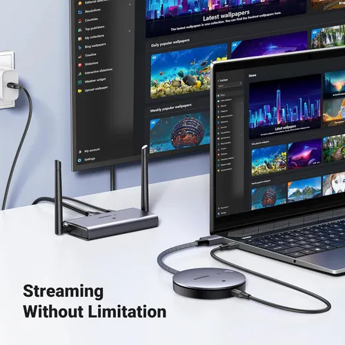 Bộ Truyền HDMI/ VGA Không Dây 50M hỗ trợ 4K Ugreen 90909A