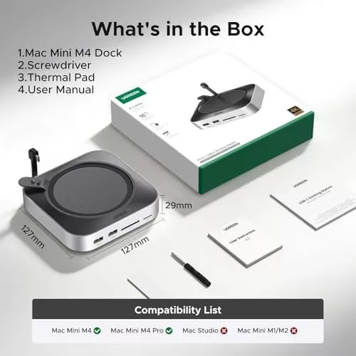 Bộ chuyển đổi USB-C sang 2*USB C+5*USB-A +USB-C 5V+NVMe + SD TF Ugreen 95094