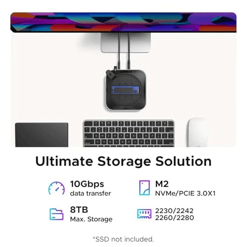 Bộ chuyển đổi USB-C sang 2*USB C+5*USB-A +USB-C 5V+NVMe + SD TF Ugreen 95094