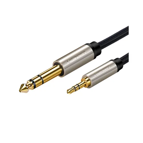 Cáp âm thanh 3.5mm to 6.5mm dài 1m Ugreen 10625 AV127