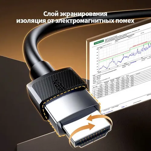 Cáp HDMI 2.1 dài 10m chuẩn 8K@60MHz HD175 Ugreen 45436