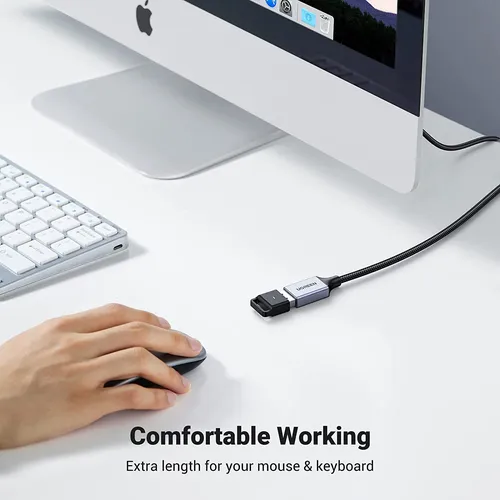 Cáp nối dài USB 3.0 dài 1M Ugreen 10495