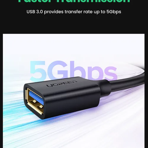Cáp nối dài USB 3.0 0.5M Ugreen 30125