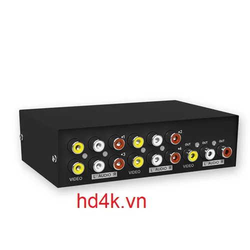 Bộ chia AV 4 ra 1 MT-Viki MT-431AV