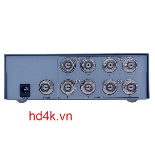 Bộ chia BNC 1 ra 8 Dtech DT- 7108