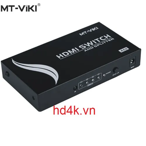 Bộ chia HDMI 4 ra 2  MT-VIKI MT-HD4x2