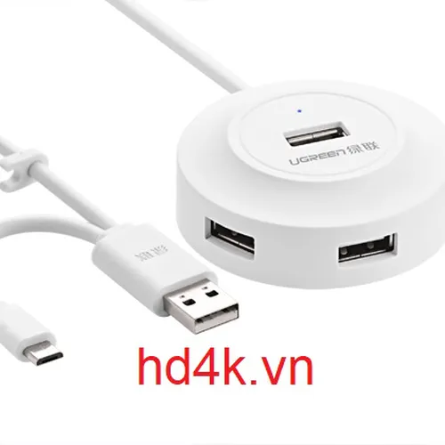 Bộ chia USB 2.0 4 cổng có OTG Ugreen 20271
