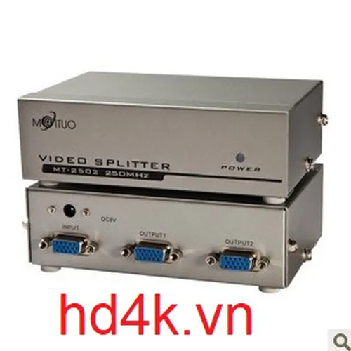 Bộ chia VGA 1 ra 2 (250Mhz) Mt-Viki  MT-2502