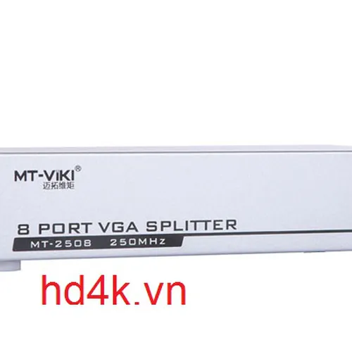 Bộ chia VGA 1 ra 8 (250Mhz) MT-Viki MT-2508