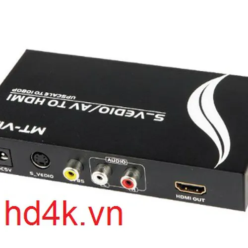 Bộ chuyển AV, SVideo to HDMI MT-VIKI MT-ASH01