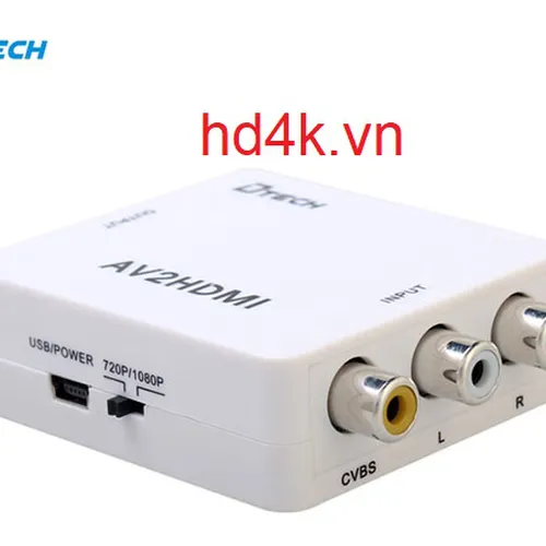 Bộ chuyển AV to HDMI Dtech DT-6518