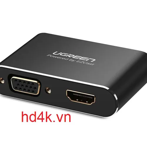 Bộ chuyển điện thoại sang TV (HDMI + VGA) Ugreen 30963