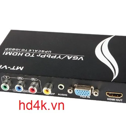 Bộ chuyển VGA, component to HDMI MT-viki MT-SVH03