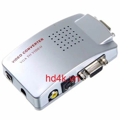 Bộ chuyển VGA to AV + Svideo - YZ