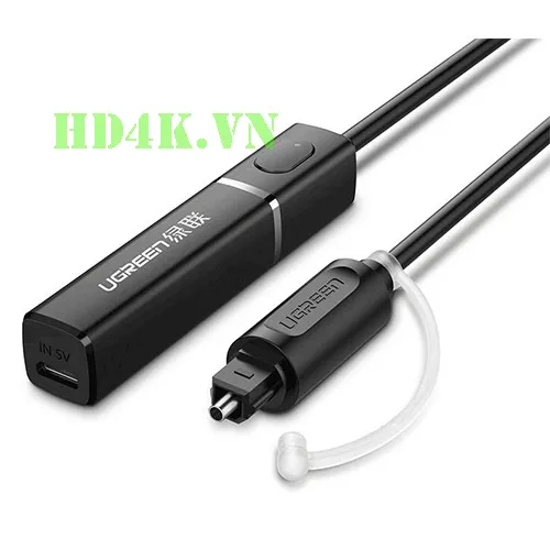 Bộ phát bluetooth 5.0 hỗ trợ APTX chuẩn Quang (Optical ) Ugreen 50213