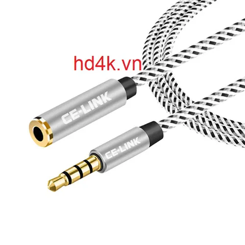 Cáp âm thanh 3.5mm nối dài 2m Ce-Link