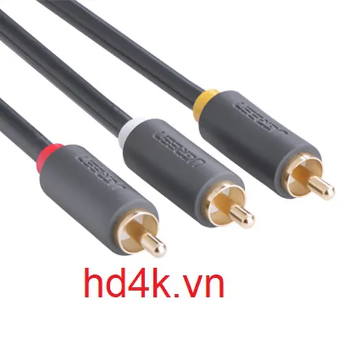 Cáp âm thanh AV 3-3 dài 2m Ugreen 10525